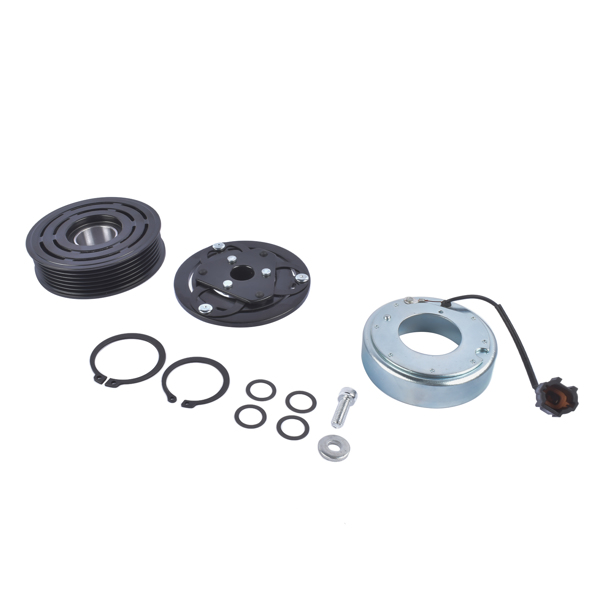 A/C电磁离合器 A/C Compressor w/ Clutch for Nissan Juke 1.6 Liter Engine 2011-2017 7-Groove-2
