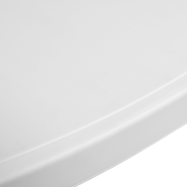 48inch Round Folding Table Outdoor Folding Utility Table White-86