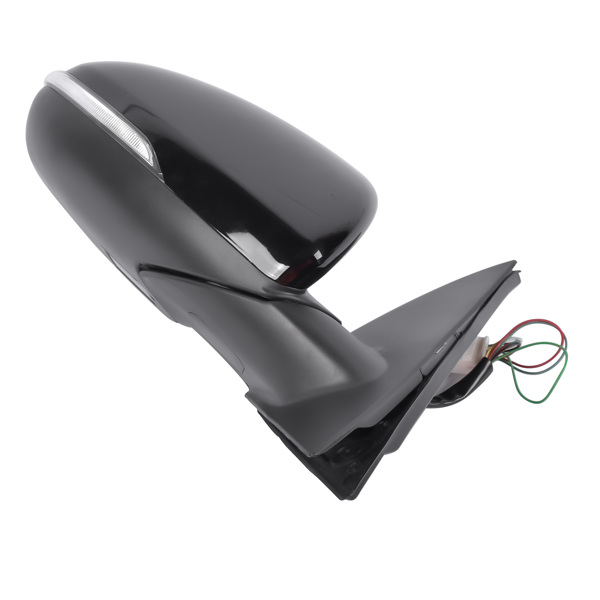 后视镜 Front Right Passenger Side View Mirror with In-housing Signal Light for Kia Optima Sedan 4-Door 2019-2020 Black 87620-D5110-4