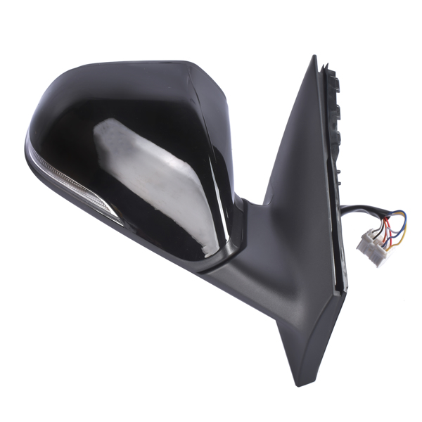 后视镜 Front Right Exterior View Mirror Black with Signal for Hyundai Sonata 2018-2019 87620-C2580 Non-Heated-6
