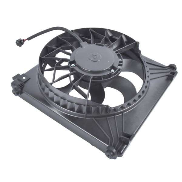 散热器风扇 Left Side Radiator Cooling Fan Assembly w/ Shroud for Tesla Model S 2012-2020 6007352-00-F 6007614-00-D-2