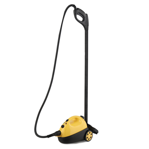 欧规 VSC28B 蒸汽清洁器 220V 1500W 带19个配件 铝锅炉 黄色 最大容量1200ML 持续工作20min-2
