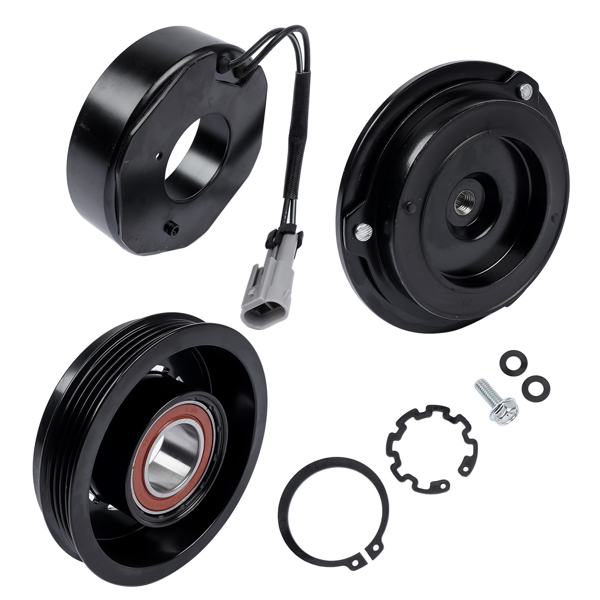  A/C电磁离合器 A/C Compressor Kit for GMC Savana Sierra 1500 2500 Yukon Chevrolet C3500HD V8-7