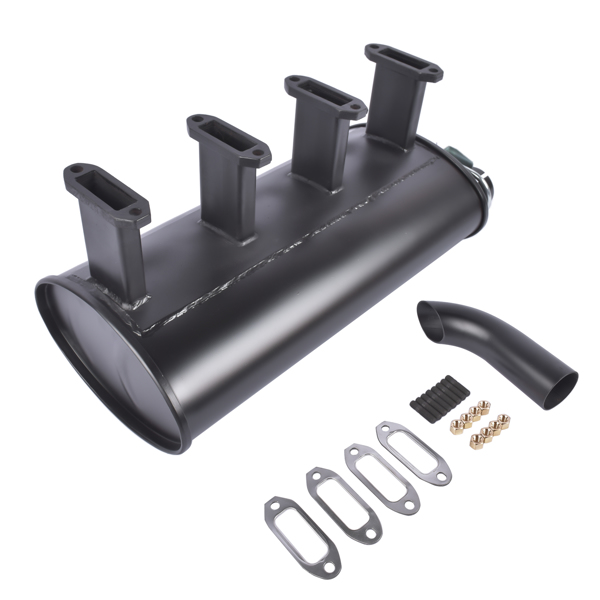亚马逊禁售 排气消声器 Exhaust Manifold Muffler Kit 04191237 For Deutz 912 913 914 4 Cylinder 02160568-7