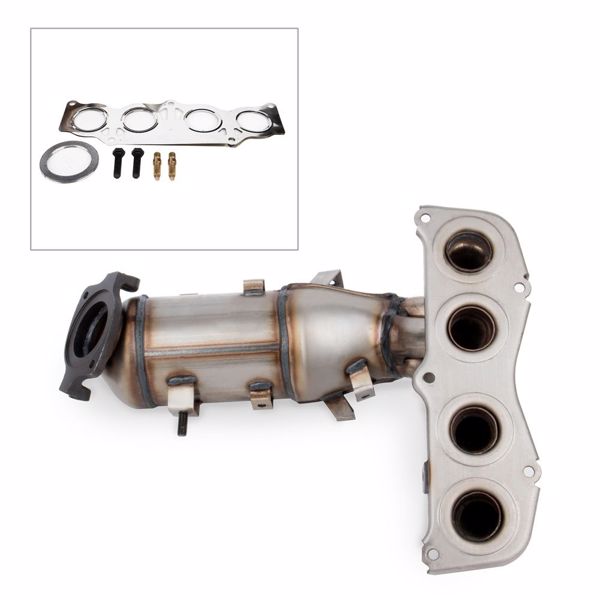 排气管 Front Catalytic Converter For 2002 03-2006 Toyota Camry Solara 2.4L EPA 674-811（禁售TEMU&亚马逊）(不支持无理由退货)-6