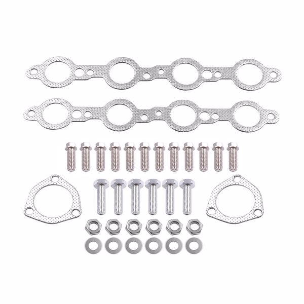 排气管 1987-2005 Chevy Blazer 1982-2004 Chevy S10 4.3L Shorty Exhaust Manifold Header Collectors（禁售TEMU&亚马逊）(不支持无理由退货)-6