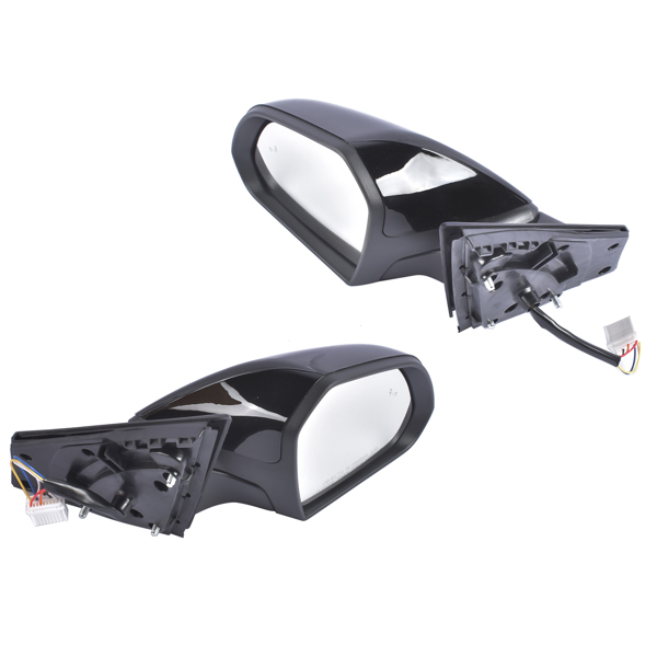 后视镜 2Pcs Front Mirrors Left & Right w/ Signal Light Blind Spot Non-Heated for Hyundai Sonata 2018-2019-2