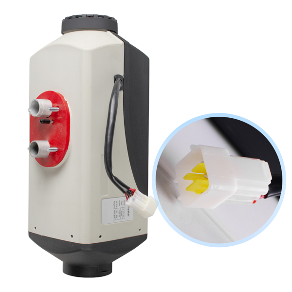 驻车燃油暖风机（液晶款）（12V）（8000W）（白黑）-4