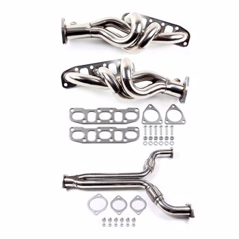 排气管 2003-2007 Infiniti G35 2003-2006 Nissan 350Z 3.5L T-304 Stainless Steel Exhaust Header Kit（禁售TEMU&亚马逊）(不支持无理由退货)