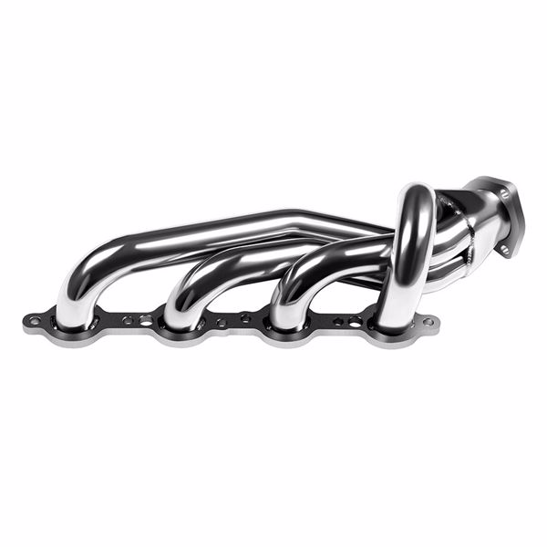 排气管 1987-2005 Chevy Blazer 1982-2004 Chevy S10 4.3L Shorty Exhaust Manifold Header Collectors（禁售TEMU&亚马逊）(不支持无理由退货)-2