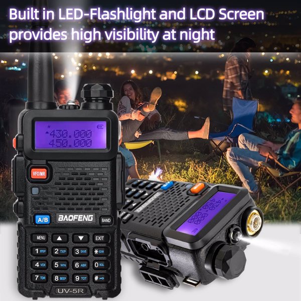 宝峰 UV-5R 5W对讲机 两个装-4