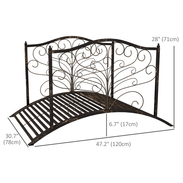  Decorative Pond Bridge -3