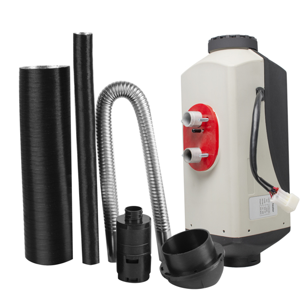 驻车燃油暖风机（液晶款）（12V）（8000W）（白黑）-5