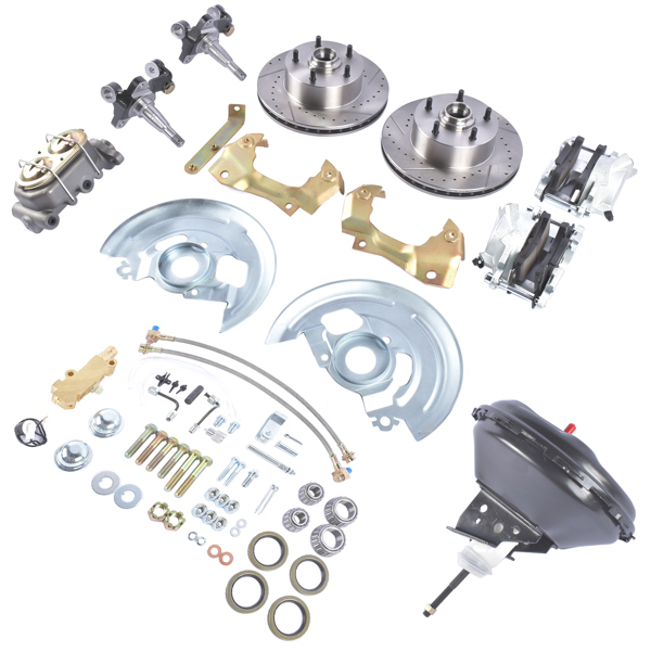制动改装包 Front Disc Brake Conversion Kit for Buick Skylark Chevy Malibu Camaro Olds Cutlass F85-2