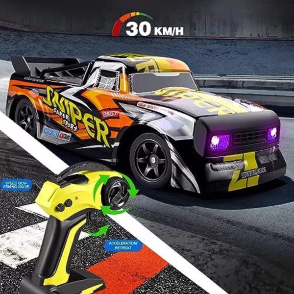 4DRC 1:16四轮驱动赛车30KM/H高速车2.4G遥控漂移车卡车美国，物流由UPS/USPS随机发送-10