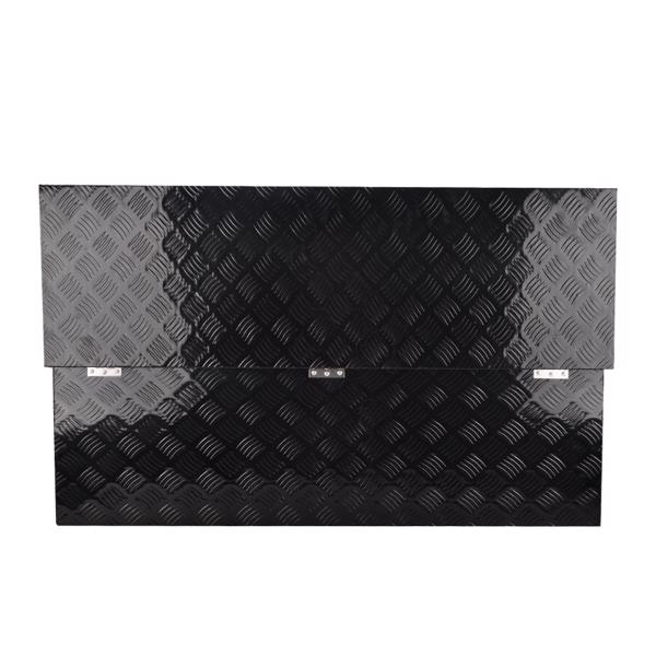 工具箱 48"Black Aluminum Tool Storage Box for Pickup Truck Bed + Lock MT018005（禁售TEMU&亚马逊）(不支持无理由退货)-4