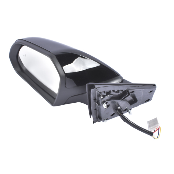 后视镜 Front Left Mirror w/ In-housing Signal Light for Hyundai Sonata 1.6L 2.0L 2.4L l4 GAS 2018-2019 Non-Heated-3