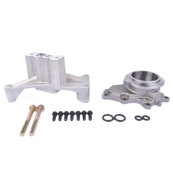涡轮增压器支架螺栓和边盖 Turbo Pedestal & Exhaust Housing w/ Bolts for 1999.05-2003 Ford Powerstroke Diesel 7.3L TP38 GTP38-7