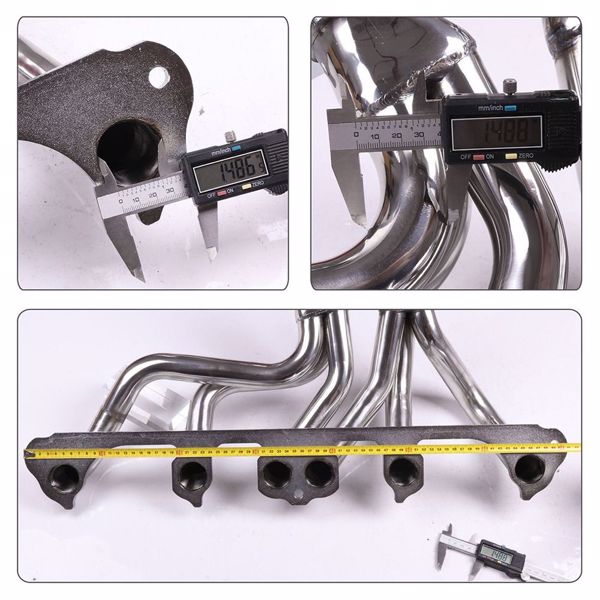 排气管 1991-1999 Jeep Cherokee 4.0L Exhaust Manifold Racing Header（禁售TEMU&亚马逊）(不支持无理由退货)-4