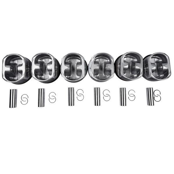 活塞套装 Pistons w/Rings for 03-09 Toyota 4Runner FJ Cruiser Tacoma 4.0 1GRFE 13101-0P020 13101-31030 131010P020-3