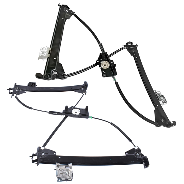 玻璃升降器 Pair Front Left Right Power Window Regulators for Tesla Model S 2012-2020 Sedan 740-602, 740-603-2