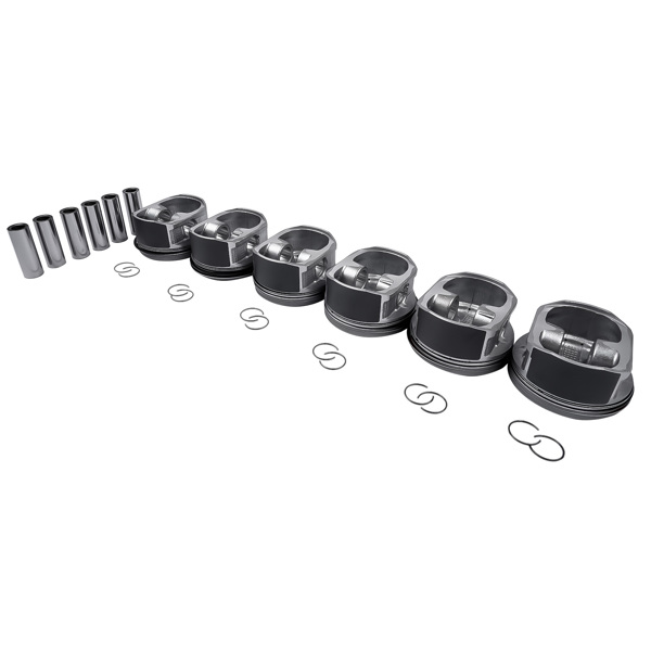 活塞套装 Pistons w/Rings for 03-09 Toyota 4Runner FJ Cruiser Tacoma 4.0 1GRFE 13101-0P020 13101-31030 131010P020-4