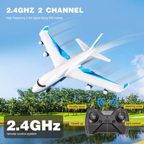 4DRC G2 RC飞机4轴战斗机2.4Ghz 2通道RC飞机与LED 2电池。儿童礼物玩具。物流由UPS/USPS随机发送。-7