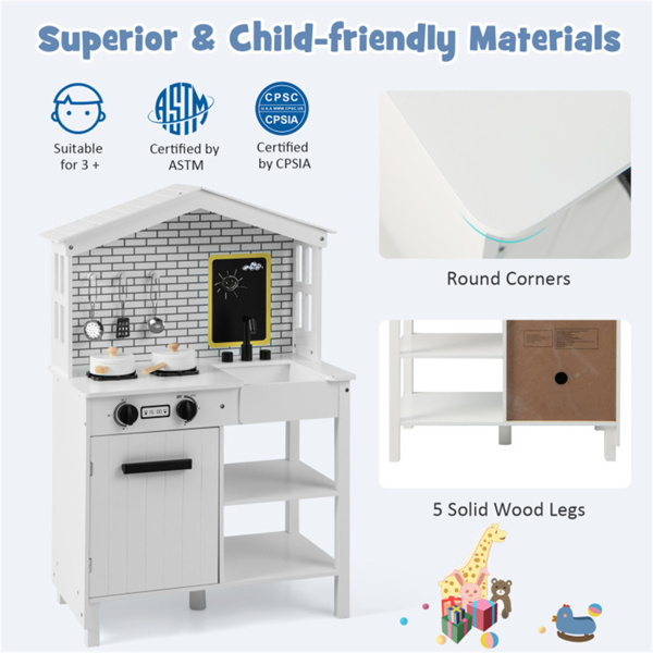 带储物和配件的儿童木制假装玩具 （amazon shipping-发货，WALMART/temu禁止销售）-5