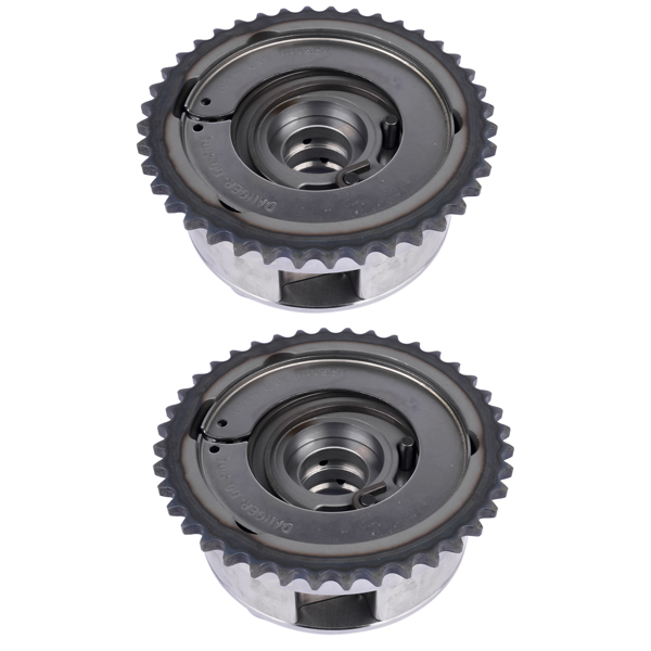 凸轮轴调节器 2Pcs Variable Valve Timing Sprockets for Chevy Cruze Sonic Trax Buick Encore 1.4L 2011-2021-3