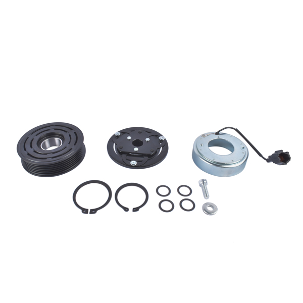 A/C电磁离合器 A/C Compressor w/ Clutch for Nissan Juke 1.6 Liter Engine 2011-2017 7-Groove-4