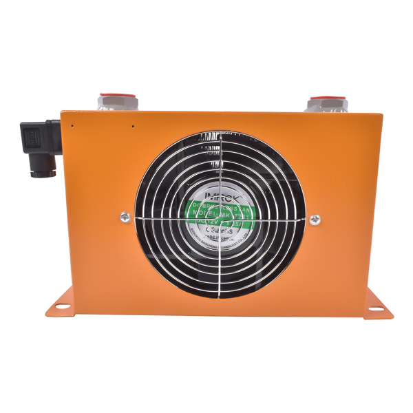 风冷式油冷却器 Hydraulic Oil Cooler AH0608T-CA Air-cooled Radiator for AGT Q12 H12 QH12 DC 12V-1