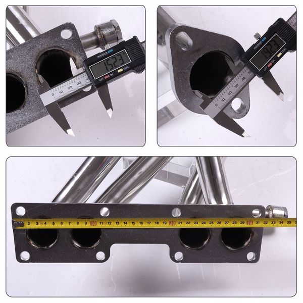 排气管 Fit For 1990 Nissan 240SX 2.4L Racing Long Tube Header Exhaust Manifold（禁售亚马逊 & TEMU）(不支持无理由退货)-5