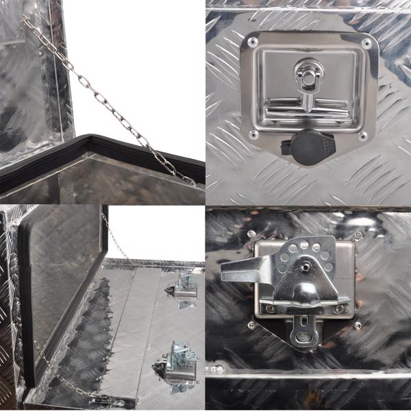 工具箱 36" Aluminum truck bed tool box trailer camper tool storage+Lock MT018025（禁售TEMU&亚马逊）(不支持无理由退货)-6