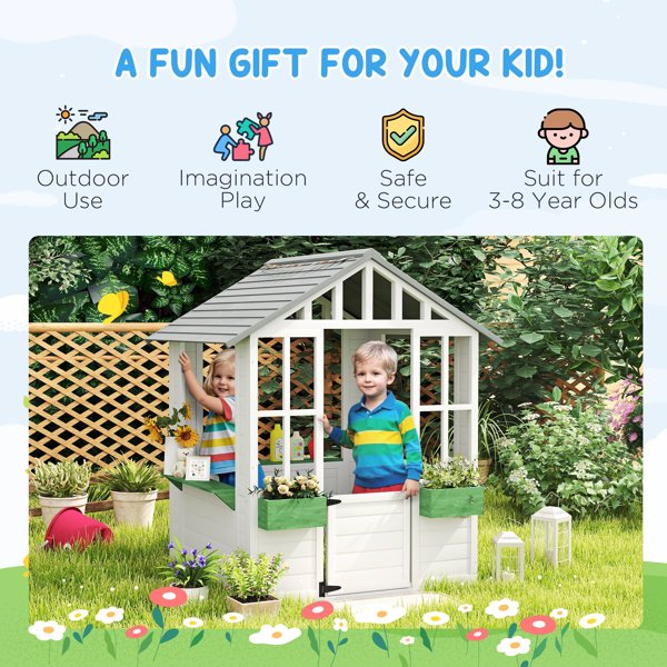 儿童木制游戏屋、儿童屋 （ Amazon Shipping）（WalMart禁售）（周末不发货）-5