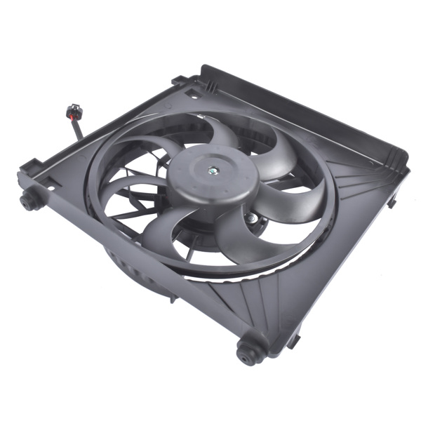 散热器风扇 Left Side Radiator Cooling Fan Assembly w/ Shroud for Tesla Model S 2012-2020 6007352-00-F 6007614-00-D-4