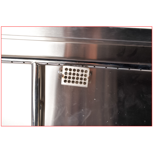 A1-36x12 英寸嵌入式矩形火盆 36x12-inch Fire Pit Pan Stainless Steel Fire Pit Burner Kit Rectangular Indoor or Outdoor-8
