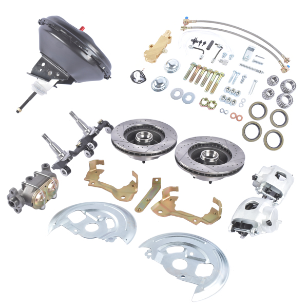 制动改装包 Front Disc Brake Conversion Kit for Buick Skylark Chevy Malibu Camaro Olds Cutlass F85-3