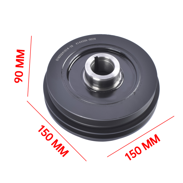发动机谐波平衡器 Engine Harmonic Balancer for Nissan Frontier Xterra Pickup Sport Utility 2.4L L4 1998-2004 12303-3S500-8