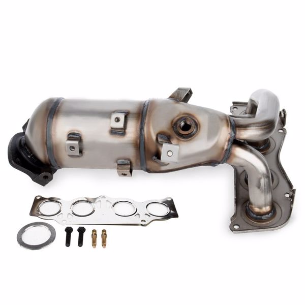 排气管 Front Catalytic Converter For 2002 03-2006 Toyota Camry Solara 2.4L EPA 674-811（禁售TEMU&亚马逊）(不支持无理由退货)-5