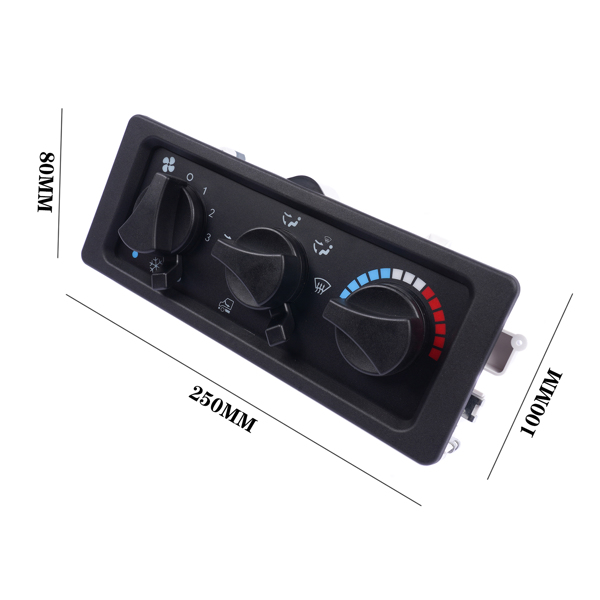 空调控制面板 A/C Heater Control Panel For Freightliner FL60 FL70 C840 807-0010-002 2601152-2