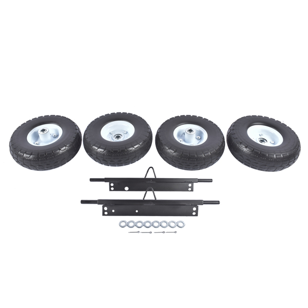 发电机车轮套件 All Terrain Solid Never Flat Tires Wheel Kit for Honda Generator EU3000is 06423-ZS9-020AH-6