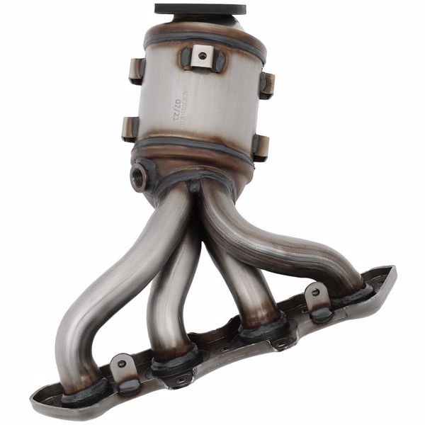 排气管 Exhaust Manifold Catalytic Converter For 2012-2017 Hyundai Accent Kia Rio Soul（禁售TEMU&亚马逊）(不支持无理由退货)-3