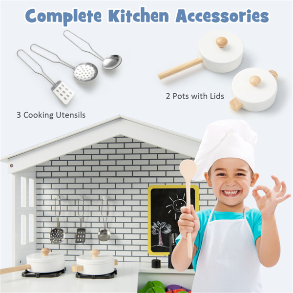 带储物和配件的儿童木制假装玩具 （amazon shipping-发货，WALMART/temu禁止销售）-8