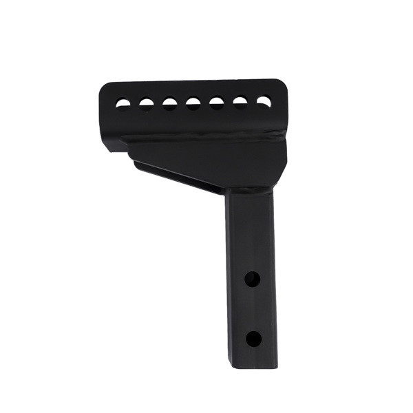 拖车挂接装置 Adjustable Trailer Hitch 18,500 lbs 2" Receiver 6" Drop/Rise Tow Hitch Tri-Ball Trailer Kit Black-11