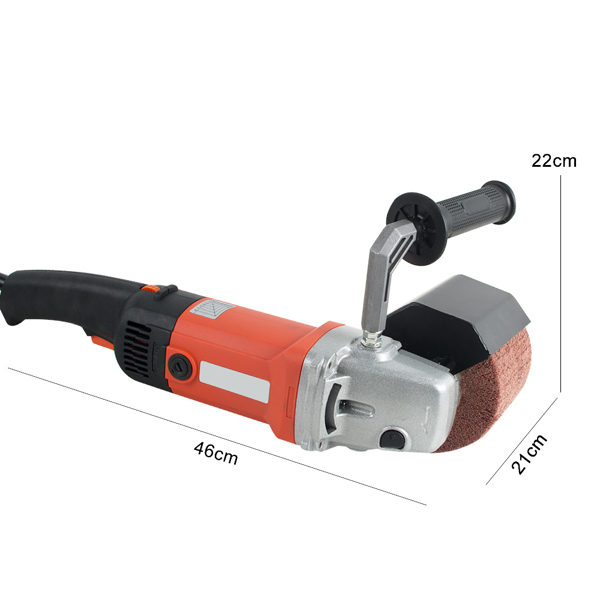 电动拋磨拉丝机（110V）（1个机器+2个拉丝轮）红黑-5