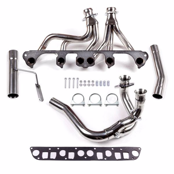 排气管 1991-1999 Jeep Cherokee 4.0L Exhaust Manifold Racing Header（禁售TEMU&亚马逊）(不支持无理由退货)-2