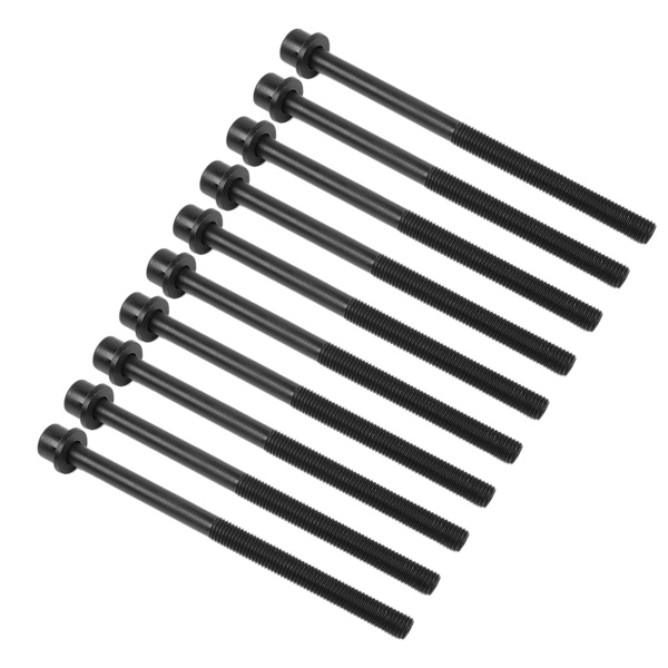  缸盖螺栓 10Pcs Engine Cylinder Head Bolts For Kia Optima Sportage 4-Door 2.4L G4KJ Engine-2
