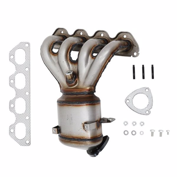排气管 For Chevy Cruze 2011-2016/Chevy Sonic 1.8L Catalytic Converter Exhaust Manifold（禁售TEMU&亚马逊）(不支持无理由退货)-2