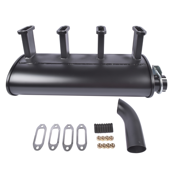 亚马逊禁售 排气消声器 Exhaust Manifold Muffler Kit 04191237 For Deutz 912 913 914 4 Cylinder 02160568-4