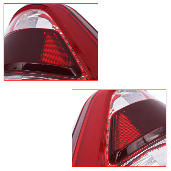 尾灯总成 2PCS Tail Lights Blind Spot for Ford F-150 F150 2021 2022 2023 Left & Right Side ML3413B505 -10